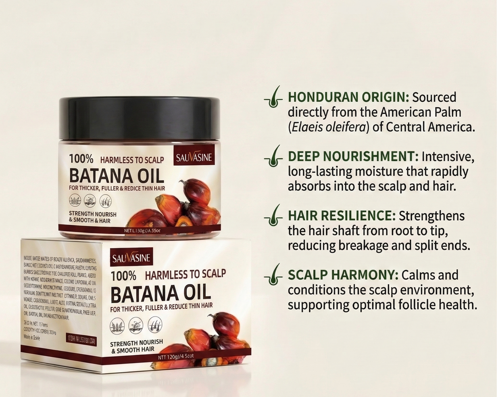 The Raw Batana Restoration Scrip | 100% Authentic Honduran Formula