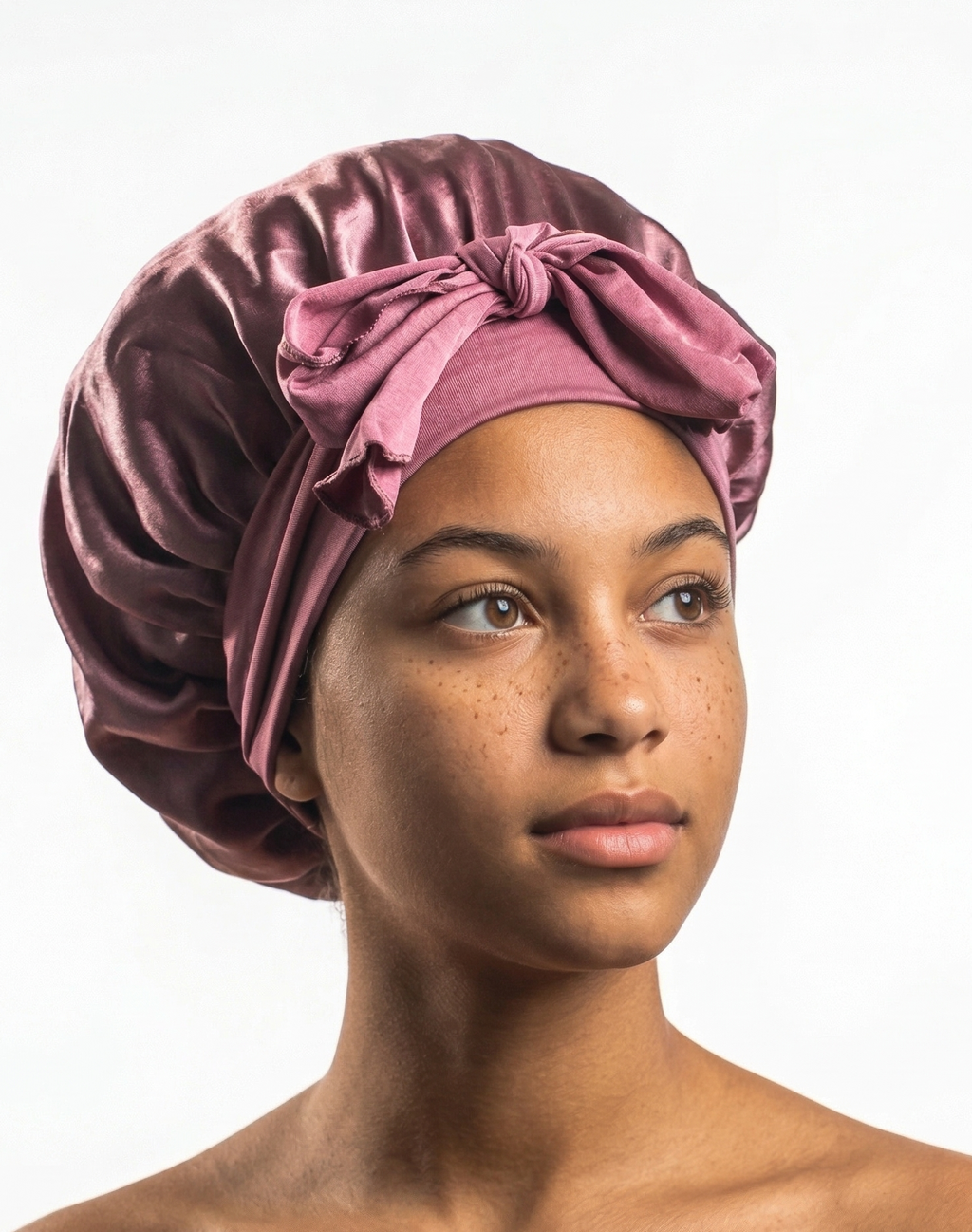 The Midnight Silk Ritual Bonnet – 100% Mulberry Silk